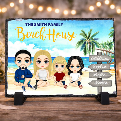 Fotogranit fotoobraz pamiątka z wakacji na kamieniu