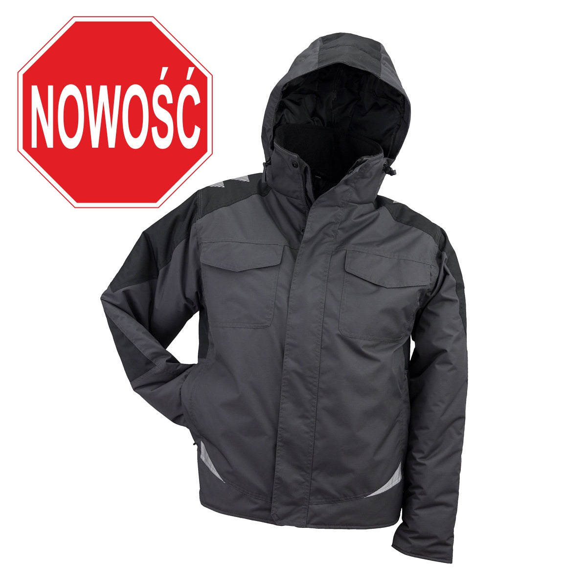 KURTKA OCIEPLANA ZIMOWA MĘSKA 933 Urgent