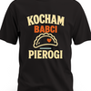 Koszulka z napisem "Kocham Babci Pierogi"