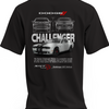 Koszulka męska dodge challenger srt #1