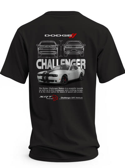 Koszulka męska dodge challenger srt #1