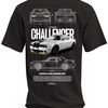 Koszulka męska dodge challenger srt #2