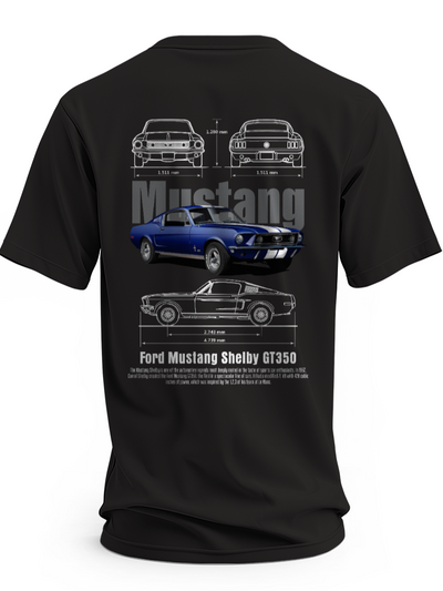Koszulka męska Ford MUSTANG shelby gt 350