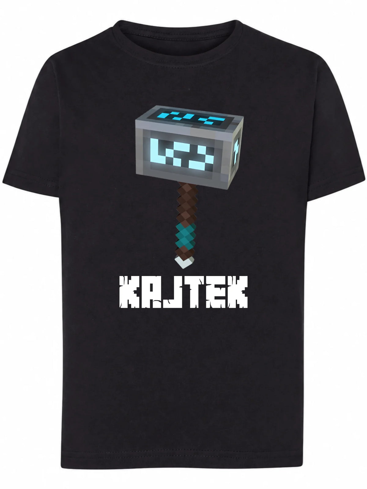 Koszulka Minecraft Diamentowy młot