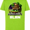 Koszulka Minecraft Domek w świecie bloków