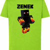 Koszulka Minecraft Ognisty wojownik