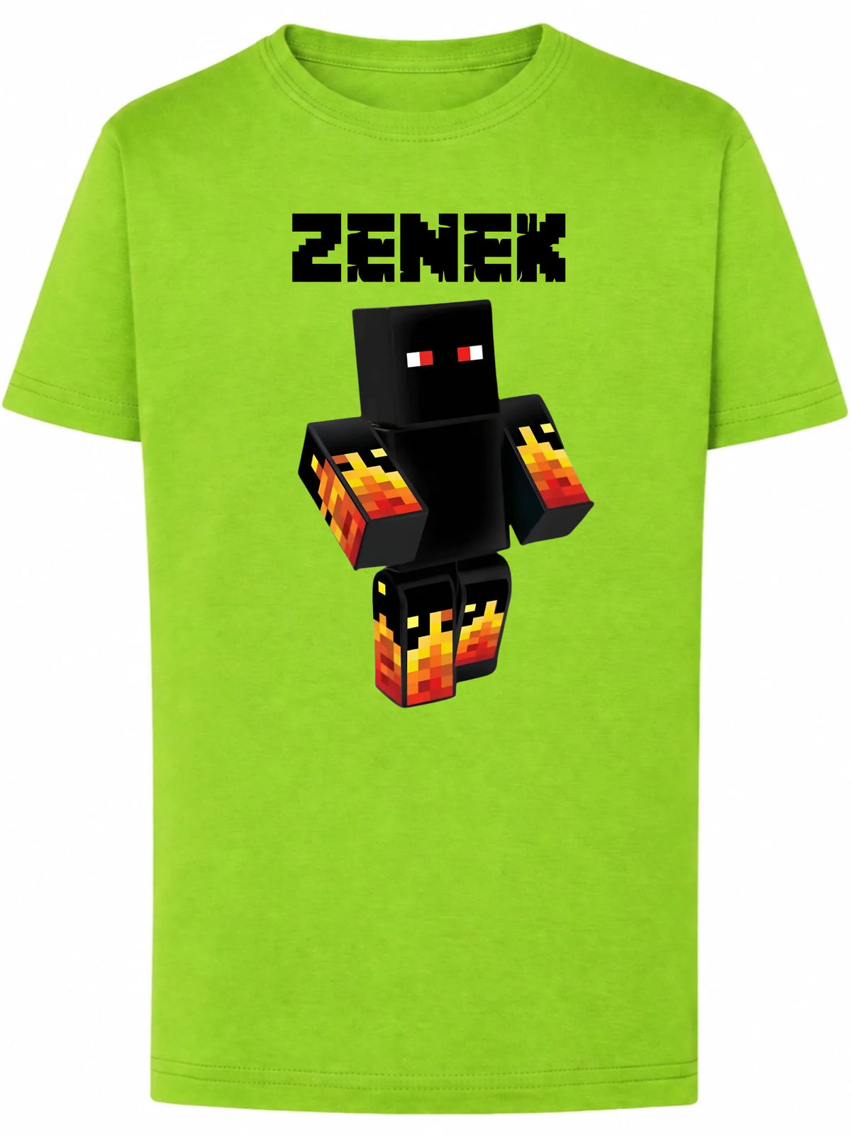 Koszulka Minecraft Ognisty wojownik