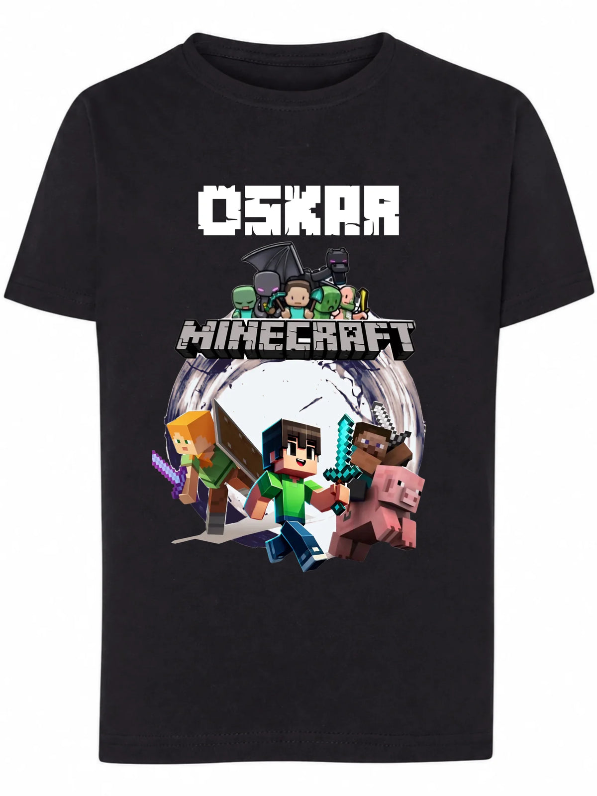 Koszulka Minecraft Portal przygody