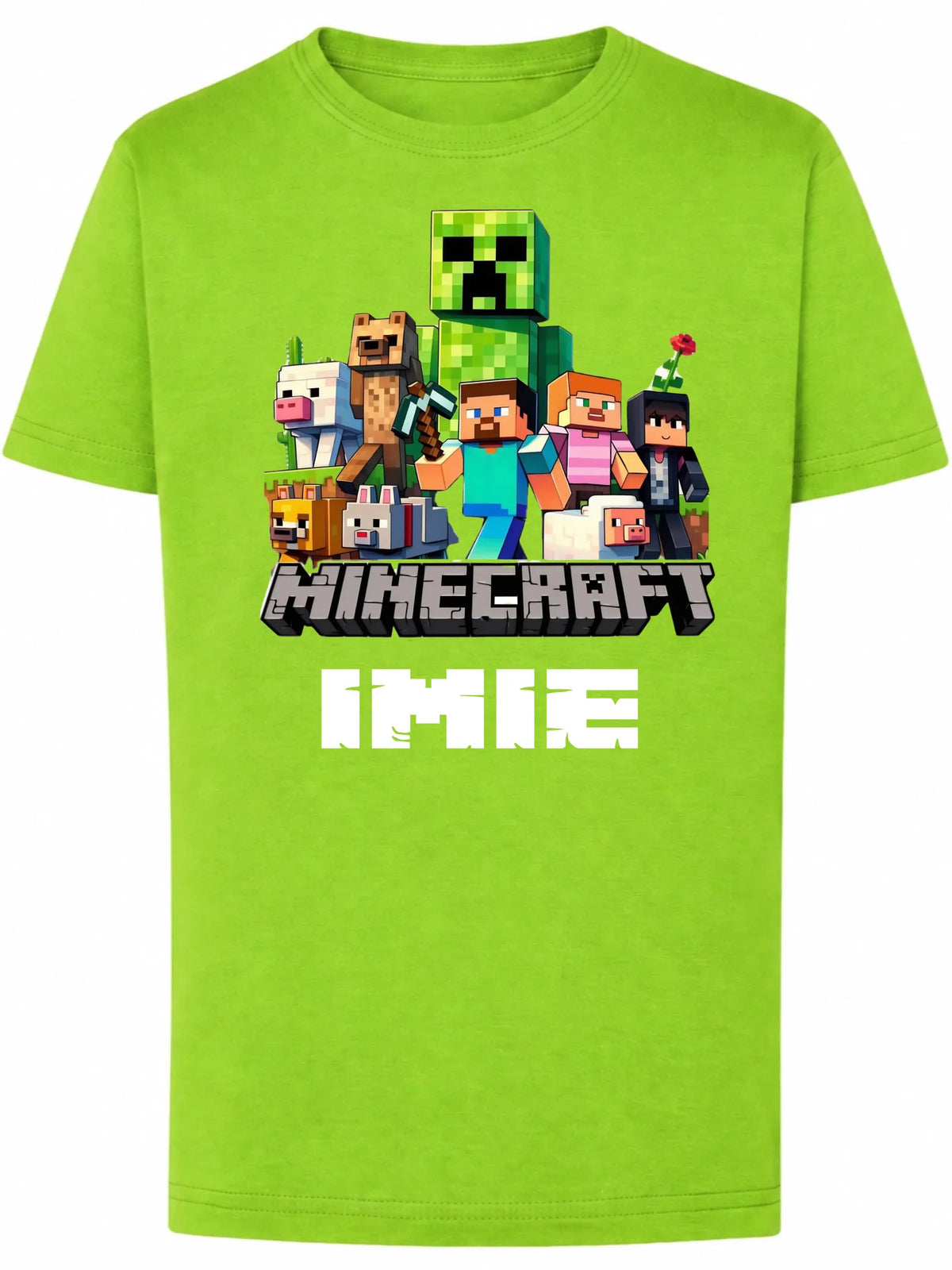 Koszulka Minecraft Wielka ekipa Creepera z nadrukiem