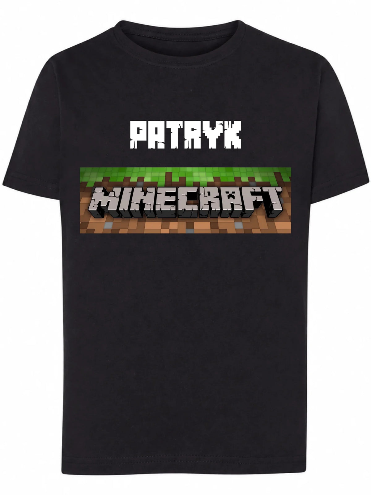 Koszulka Minecraft napis