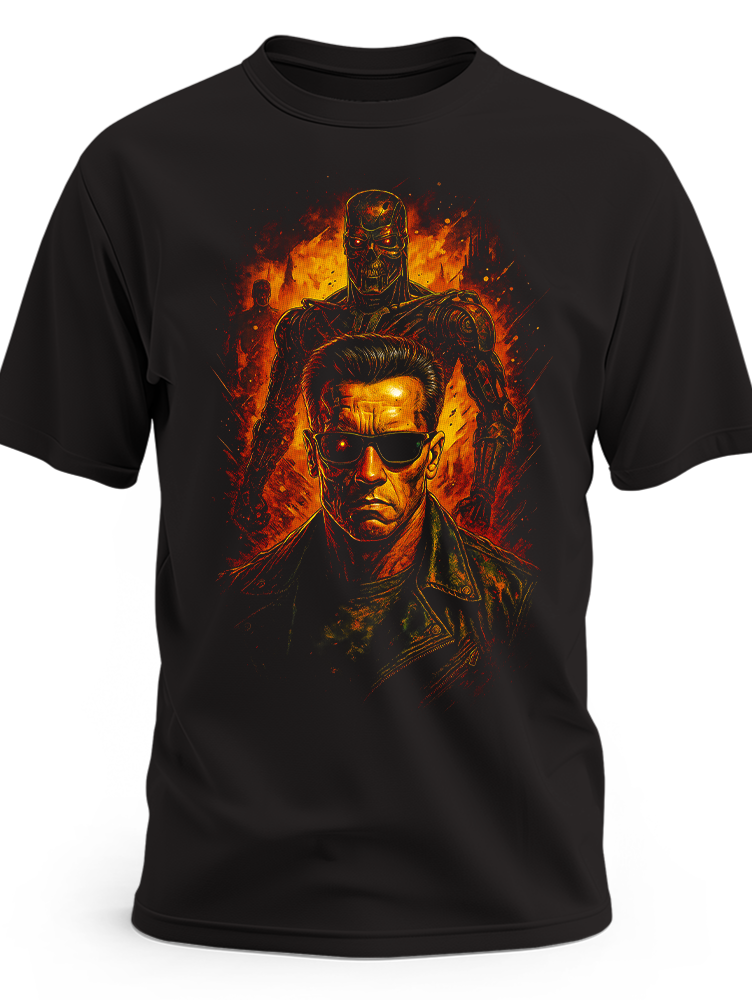 Koszulka Terminator Arnold Schwarzenegger