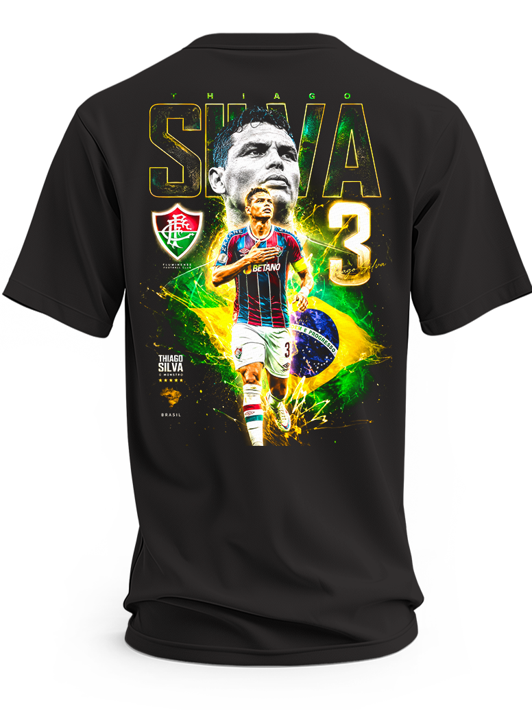 Koszulka z Thiago Silvą w barwach Fluminense, numer 3