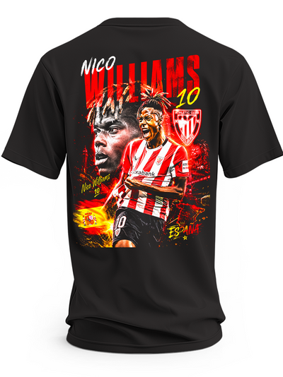 Koszulka z grafiką Nico Williamsa w barwach Athletic Club, numer 10