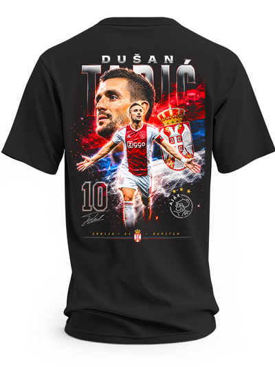 Koszulka z Dušanem Tadiciem w barwach Ajaxu, numer 10