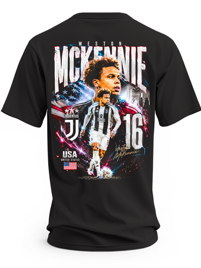 Koszulka z Westonem McKenniem w barwach Juventusu, numer 16
