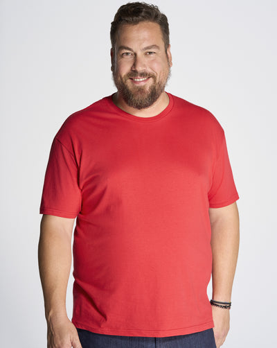Koszulka z własnym nadrukiem KING SIZE 4XL 5XL z logo firmy ze zdjęciem personalizowana odzież reklamowa