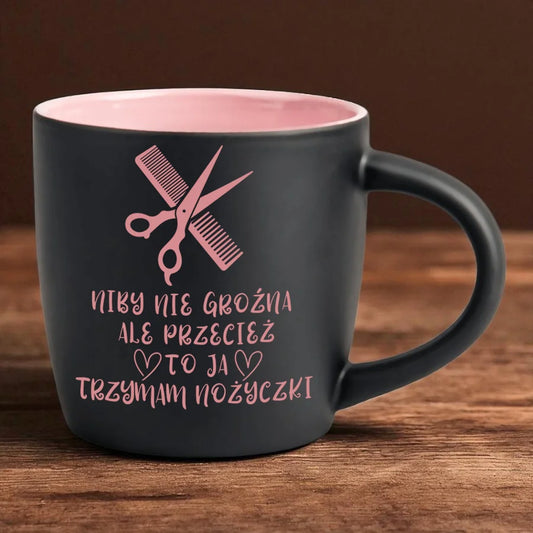 kubek dla fryzjerki kubek z grawerem personalizowane prezenty