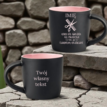 kubek dla fryzjerki kubek z grawerem personalizowane prezenty 