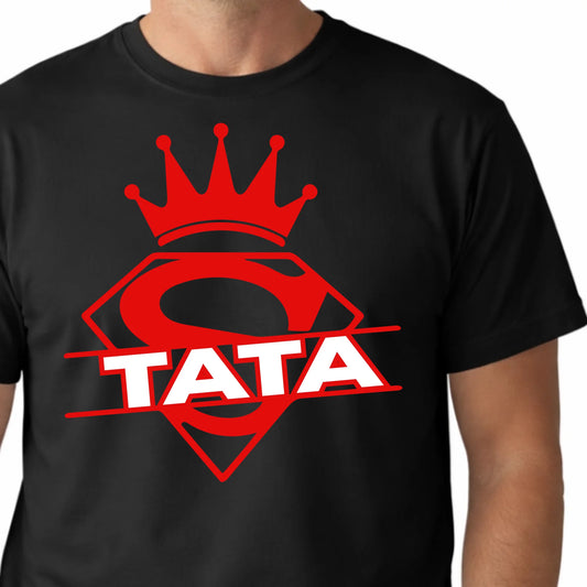 Prezent na dzień taty koszulka z nadrukiem super tata