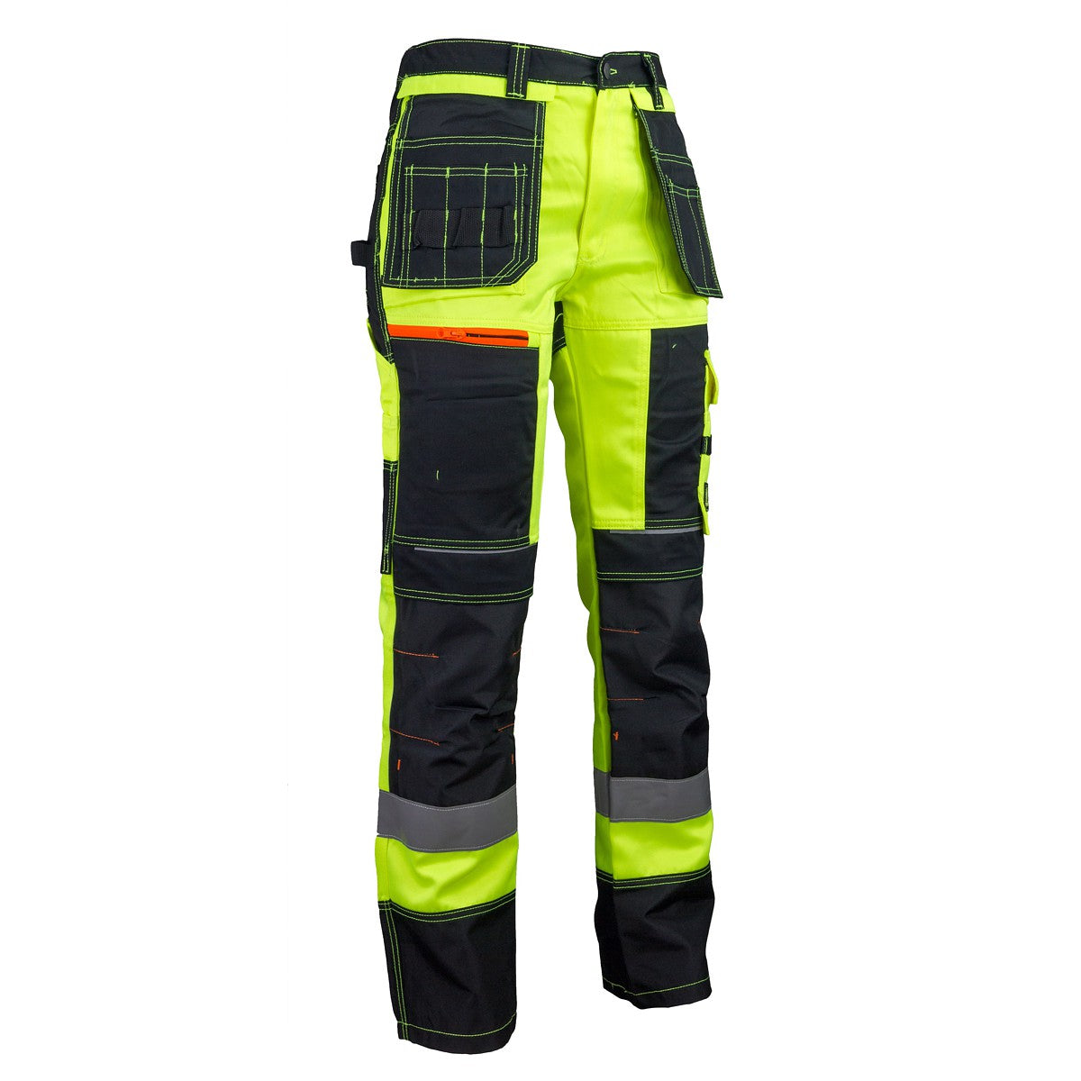 SPODNIE ROBOCZE DO PASA URG-715 Wysoka widoczność Urgent
