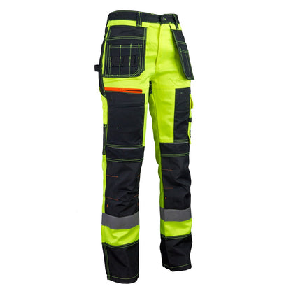 SPODNIE ROBOCZE DO PASA URG-715 Wysoka widoczność Urgent