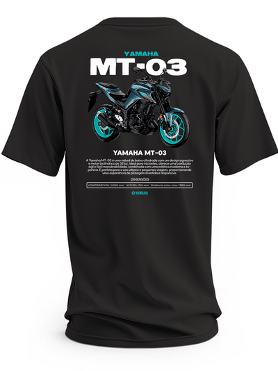 Koszulka Yamaha MT-03 z nadrukiem motocykla