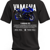 Koszulka Yamaha R3 z nadrukiem motocykla