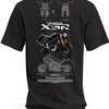 Koszulka Yamaha XSR z nadrukiem motocykla