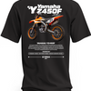 Koszulka Yamaha YZ450F z nadrukiem motocykla