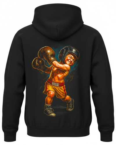 Bluza z bokserem w rękawicach