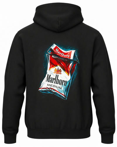 Bluza Artystyczna z paczką Marlboro