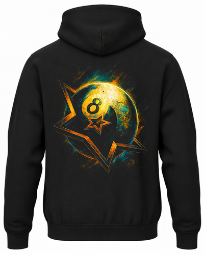 Bluza Artystyczna z bilą ósemką w gwieździe