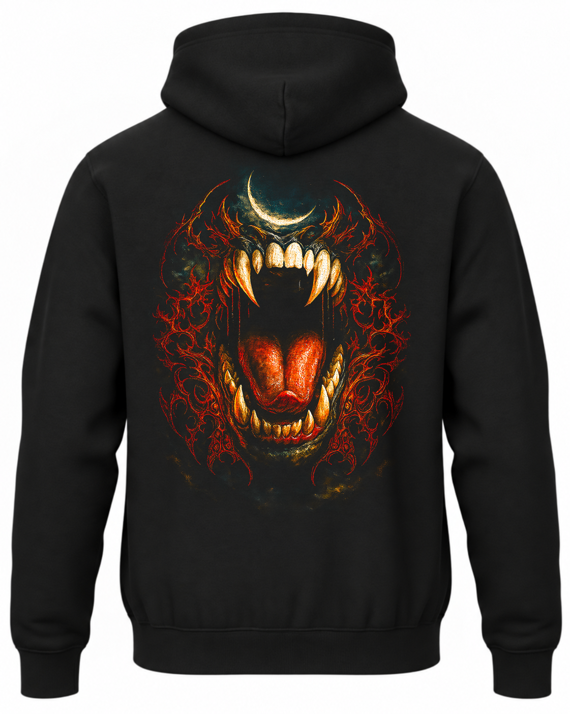 Bluza Artystyczna z ryczącą bestią