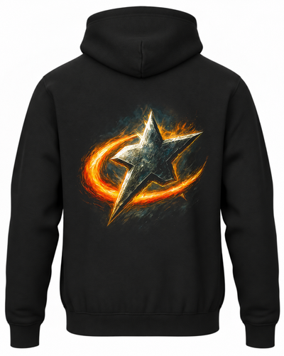Bluza Artystyczna z gwiazdą w ogniu