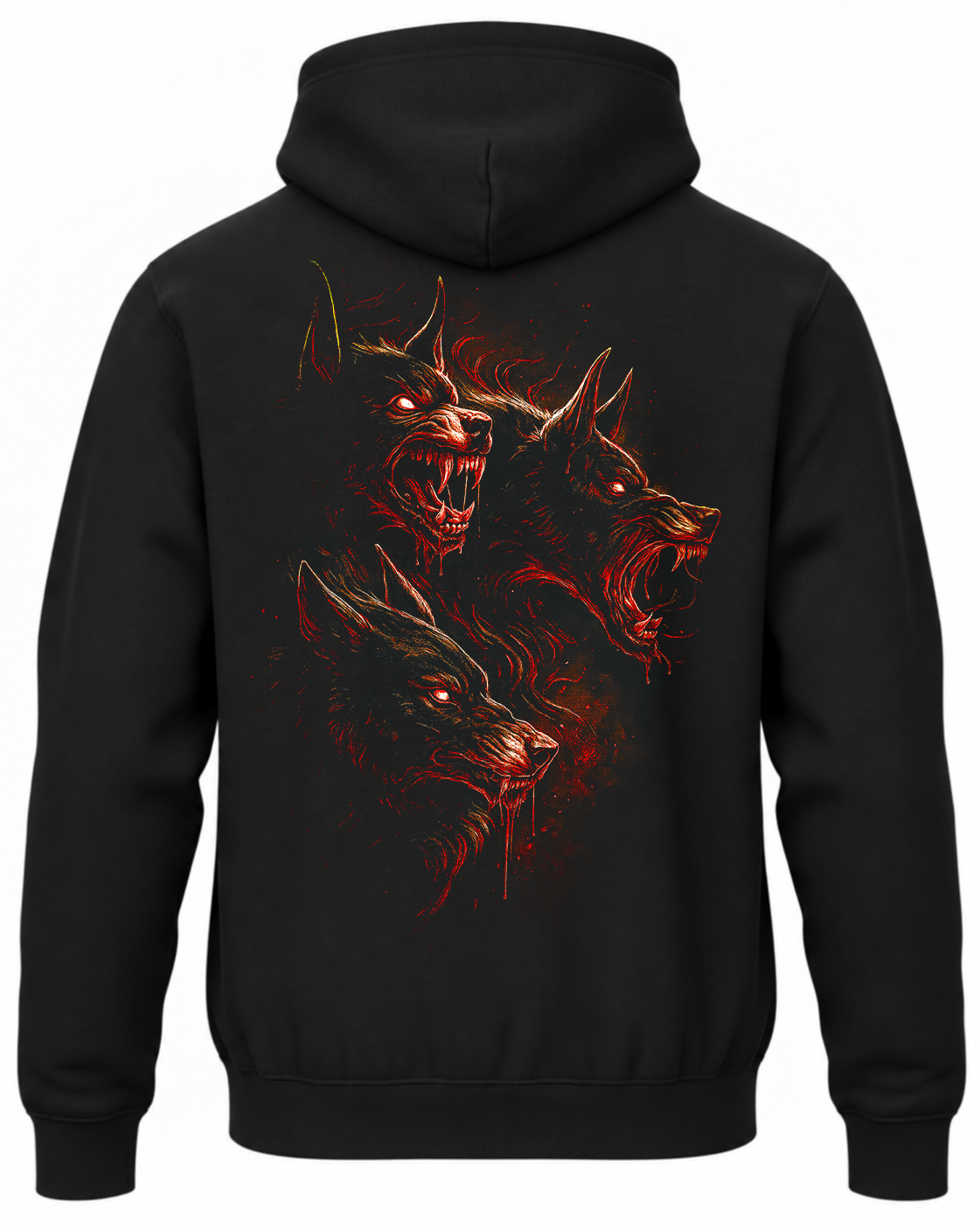 Bluza Artystyczna z wilkami