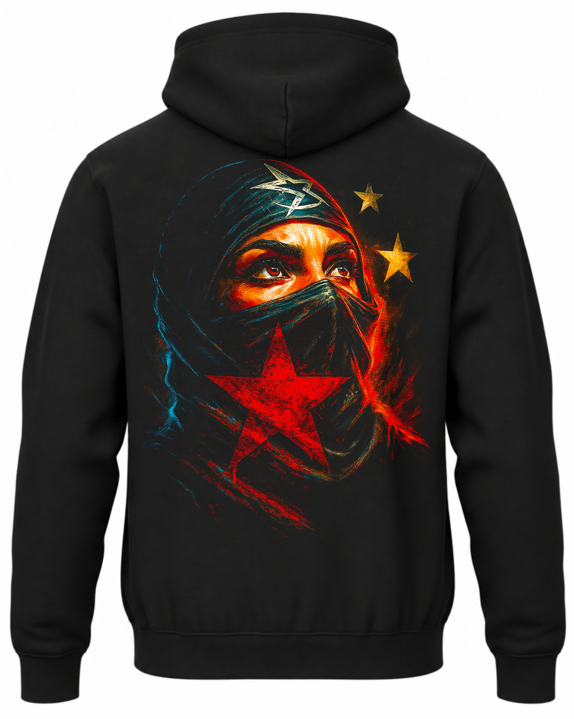 Bluza Artystyczna z zamaskowaną kobietą