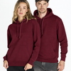 Bluza z własnym nadrukiem kangurka 290gramów unisex Burgund