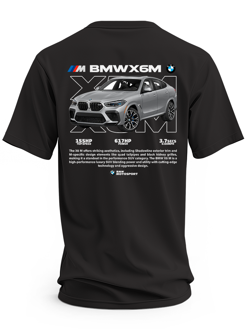 Koszulka męska BMW x6M