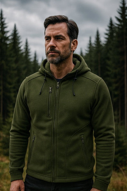 Polar FLRA 340 BUS HOOD KH-KH Leśny zielony