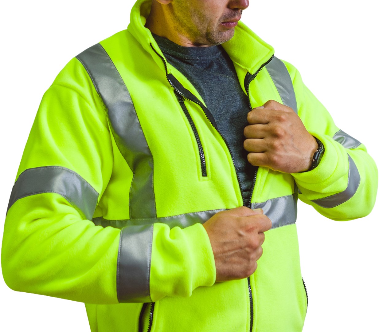 Polar odblaskowy FLRA 340 SYF FLUO XS