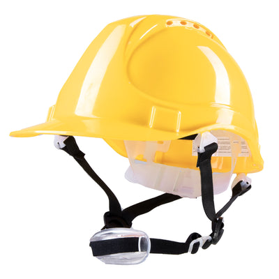 KASK HEŁM ABS 4 PKT. PASEK PODBRÓDKOWY YS-4