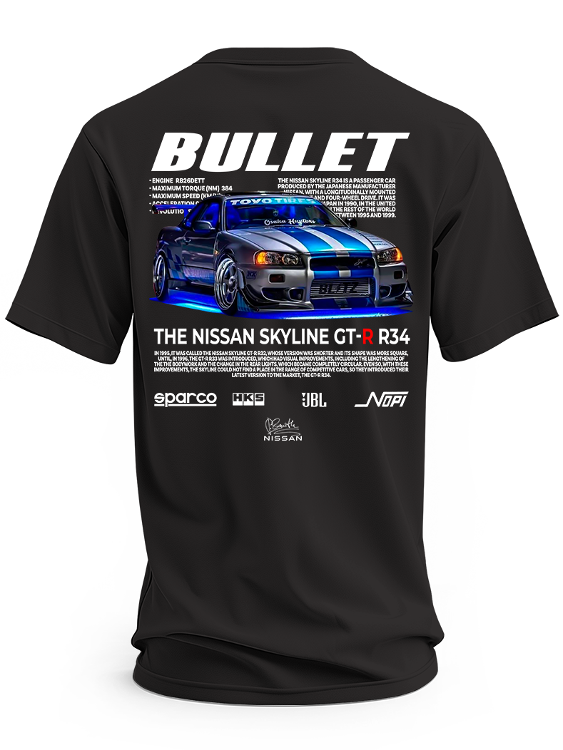 Koszulka męska Nissan GTR #3