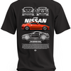Koszulka męska Nissan 350Z Czerwony
