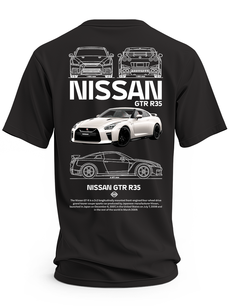 Koszulka męska Nissan R35