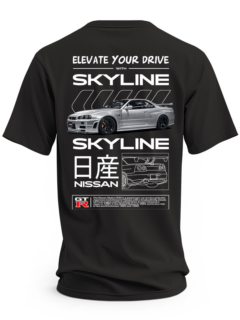 Koszulka męska Nissan Skyline