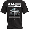Koszulka męska Nissan Skyline vs Supra