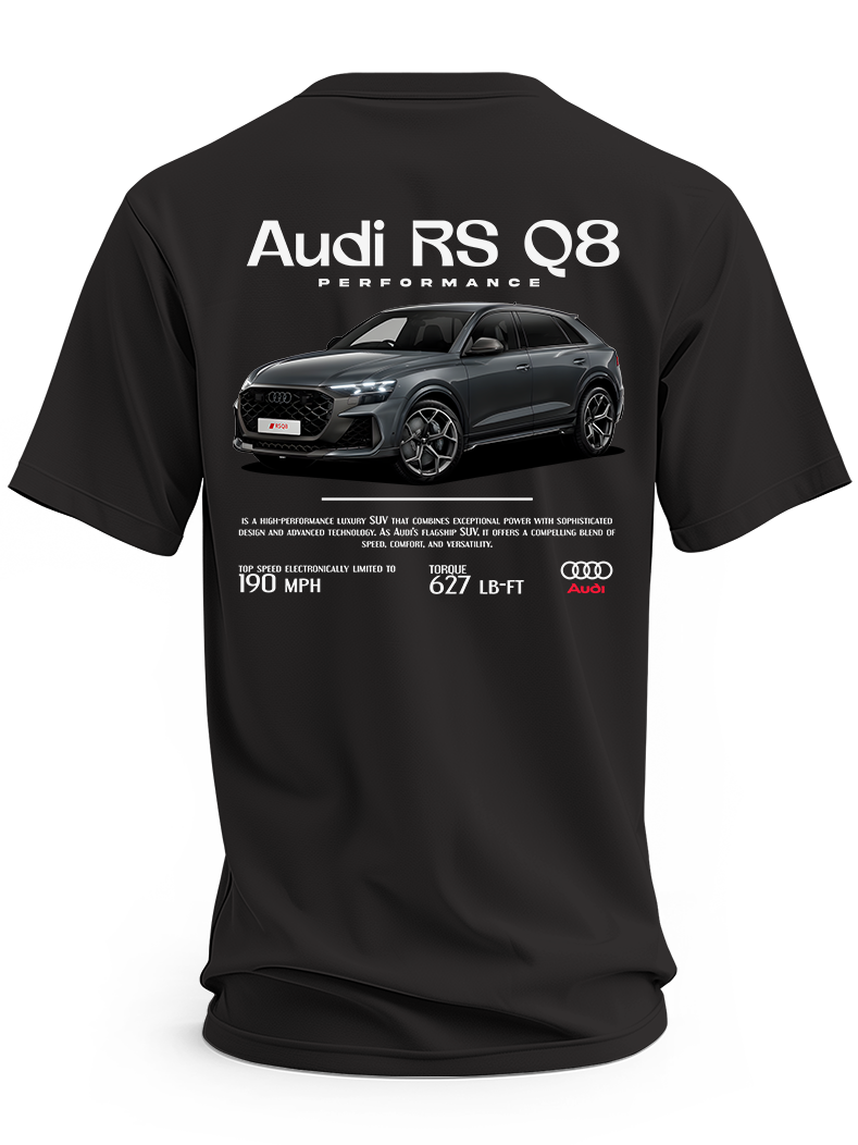 Koszulka męska Audi rs q8