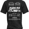 Koszulka męska Audi r8