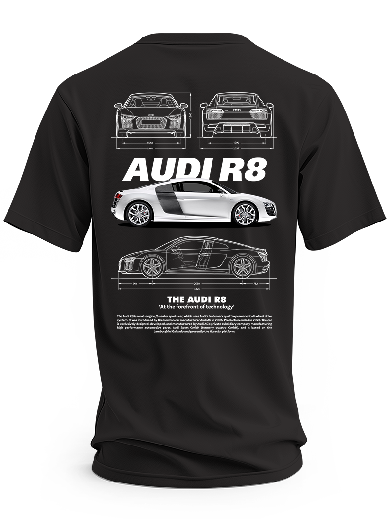 Koszulka męska Audi r8