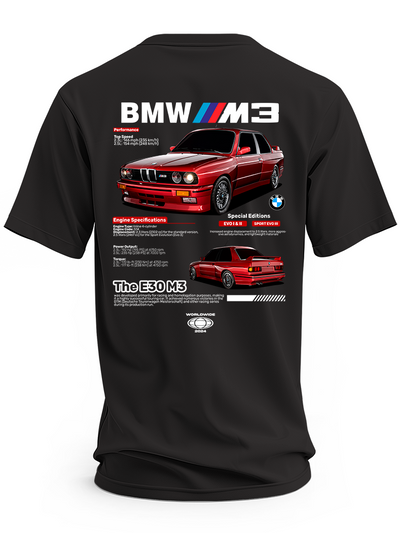 Koszulka męska BMW e30 m3